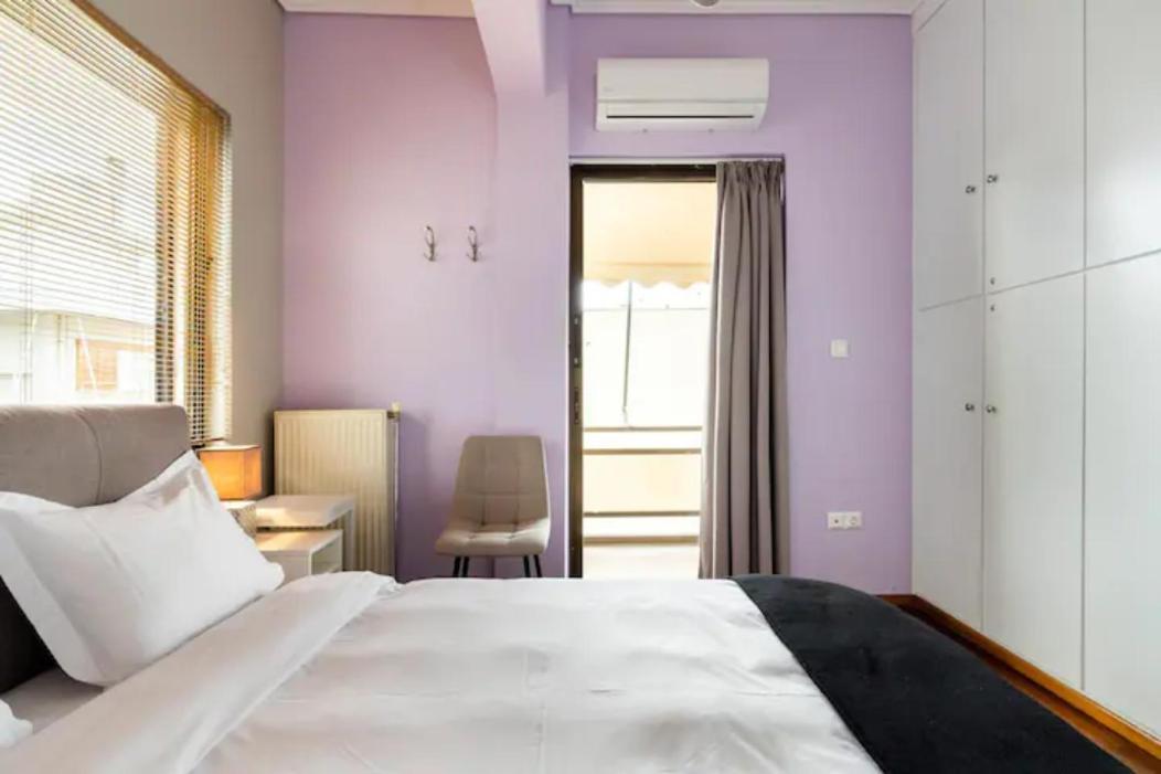 Βright Walled Designed Apt In Glyfada Center Athènes Extérieur photo